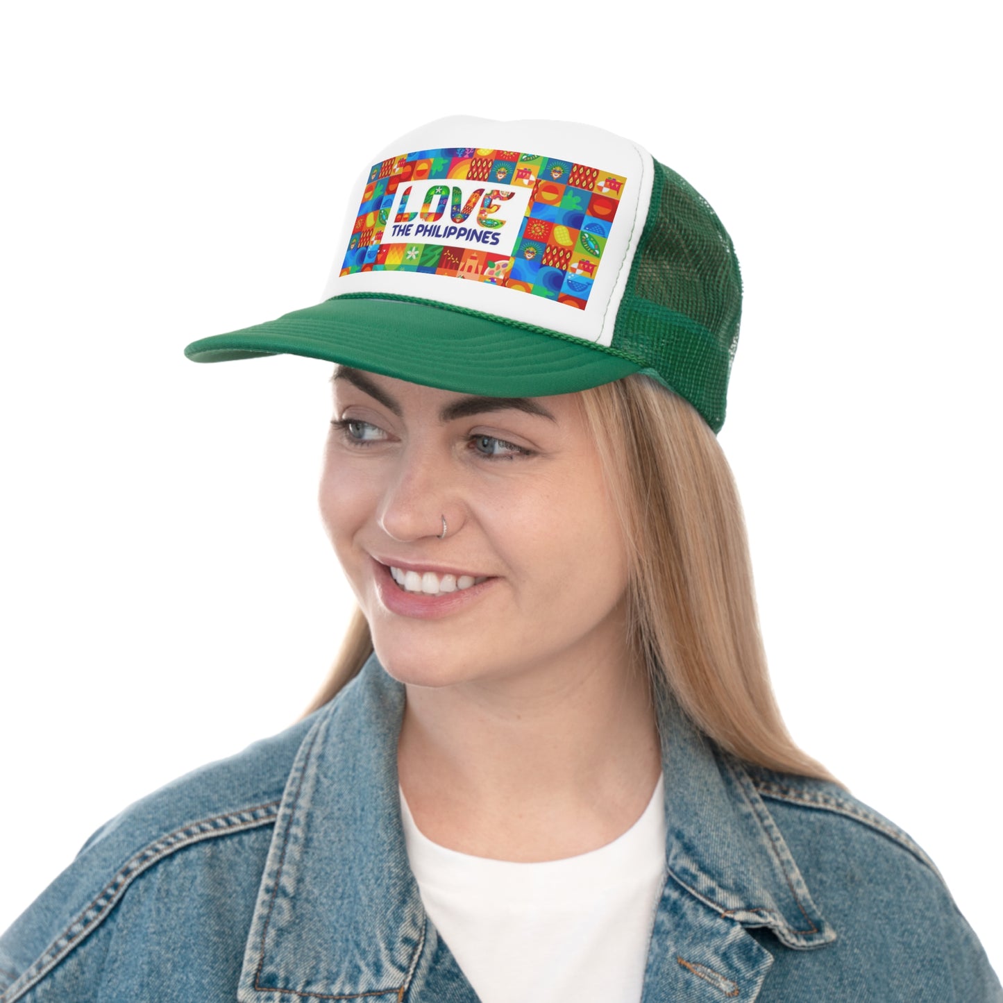 Philippines Filipino " Love The Philippines "Trucker Caps | Love the Philippines Hat