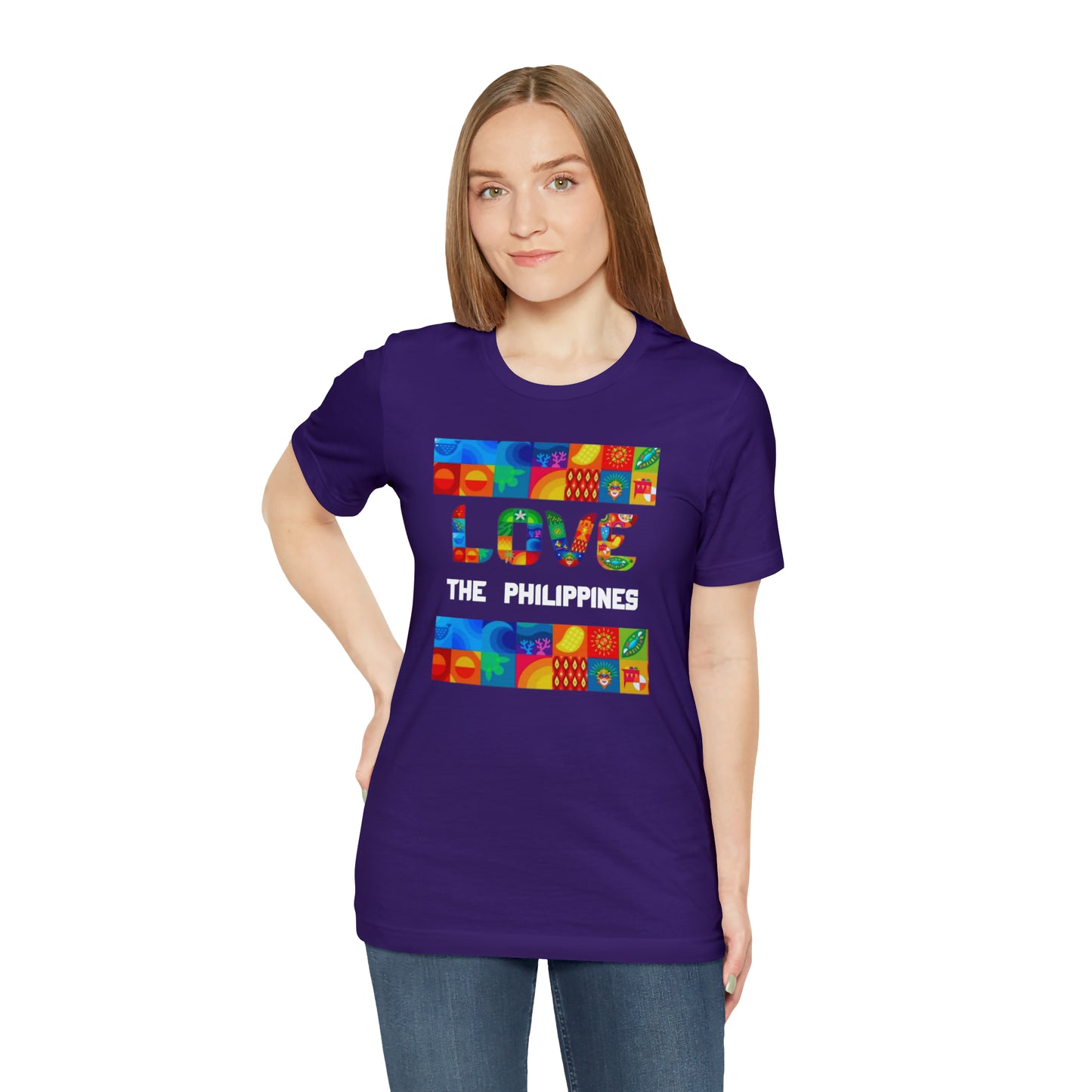 Love the Philippines Shirt , Filipino Shirt, Pinoy Shirt, Philippine Apparel