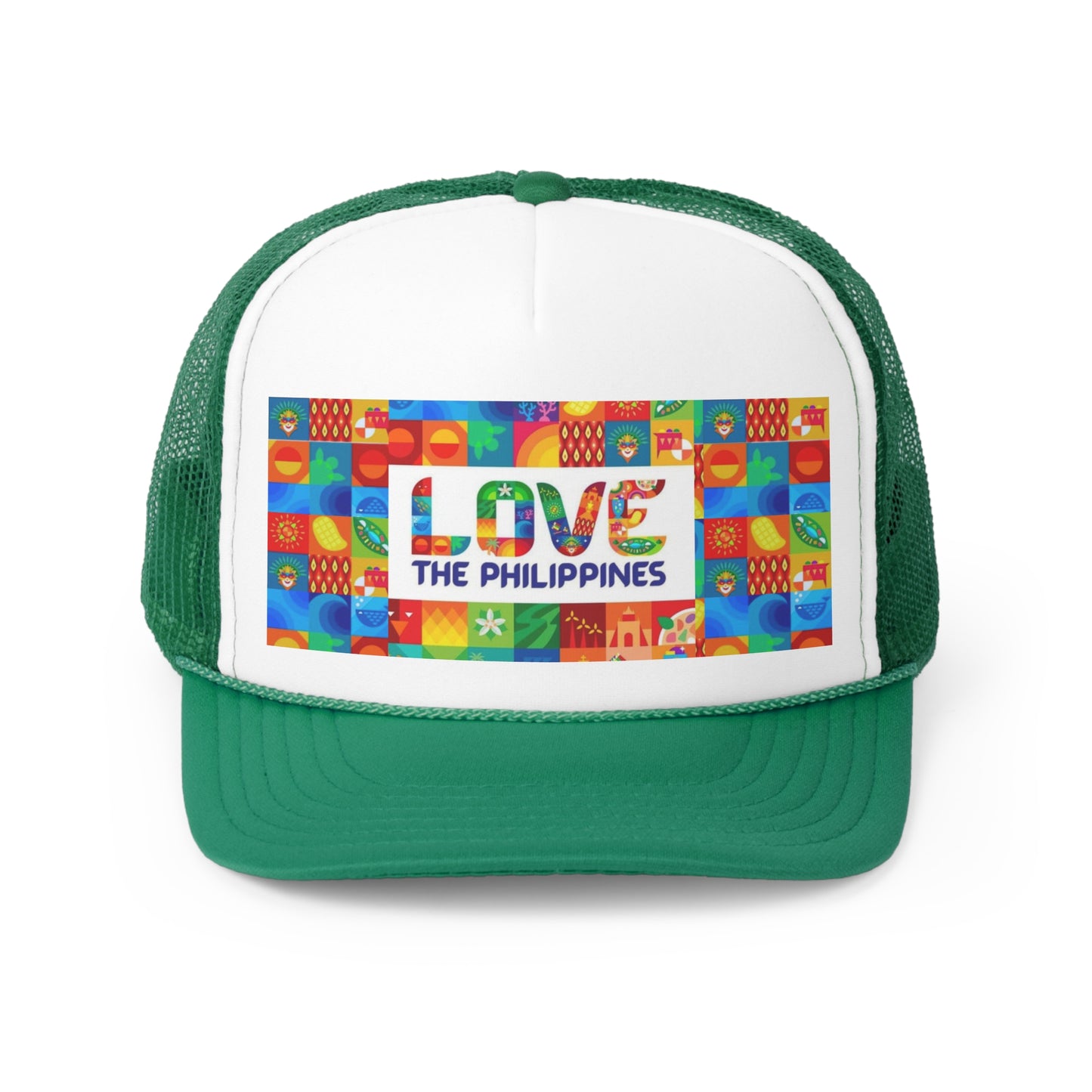 Philippines Filipino " Love The Philippines "Trucker Caps | Love the Philippines Hat