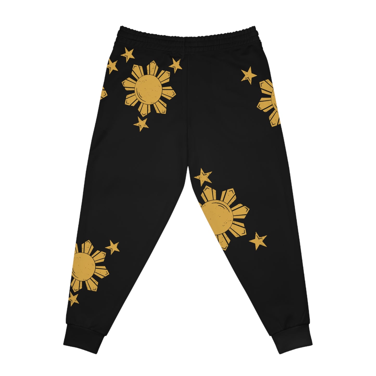 Philippines Filipino Sun & Star Athletic Joggers | Multi Cultural Filipino Clothing | Philippine Independence Day Attire.