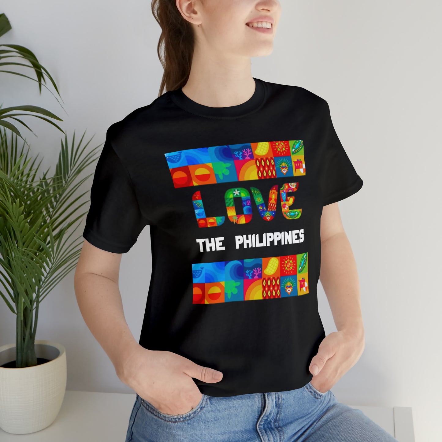 Love the Philippines Shirt , Filipino Shirt, Pinoy Shirt, Philippine Apparel