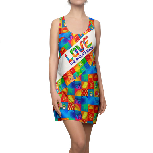 Philippines Filipino Love Philippines Racerback Dress | Multi Cultural dress | Philippine events Day Attire