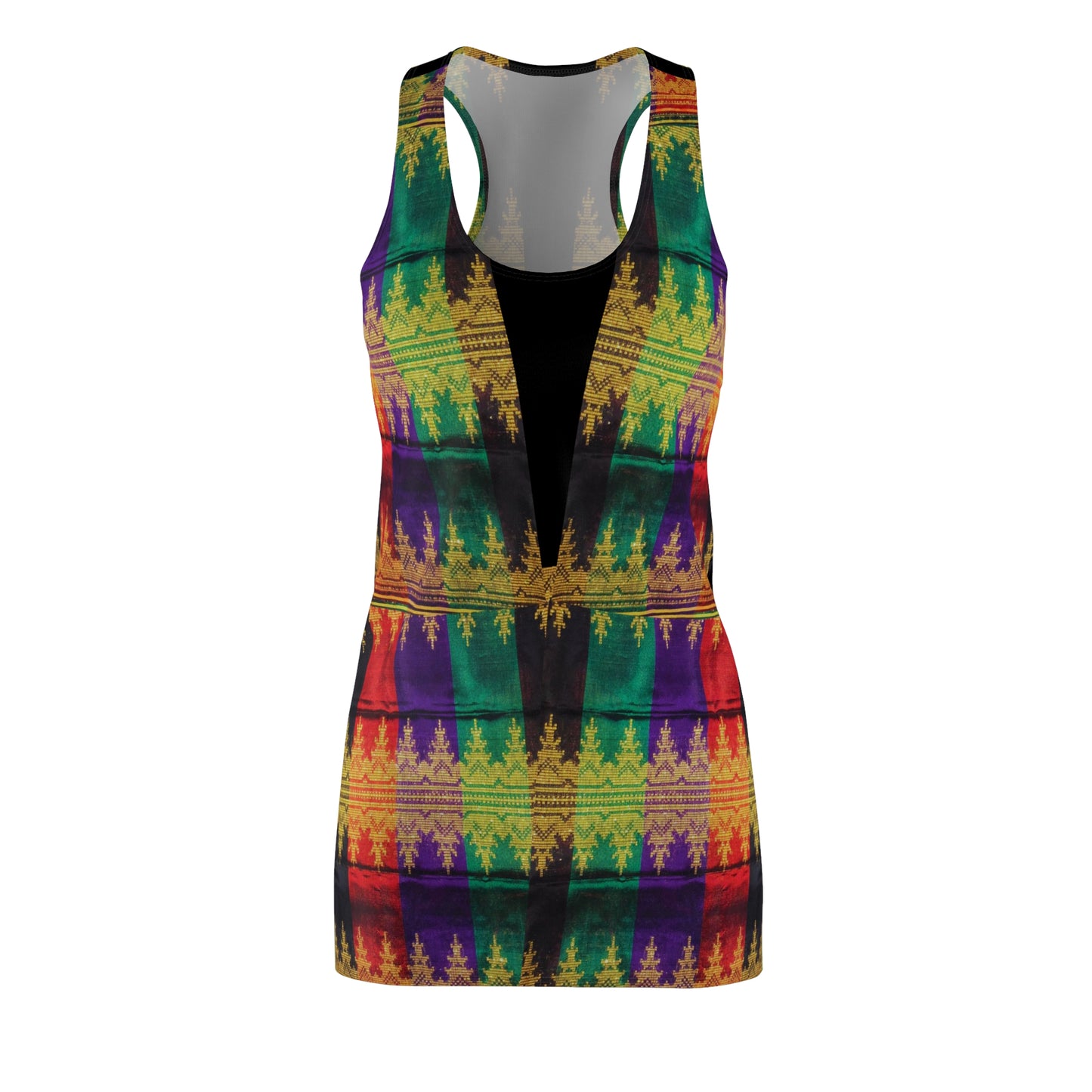 Philippines Filipino Crisply PRINTED Batik Inspired Racerback Dress | Multi Cultural dress | Philippine Independence Day Attire