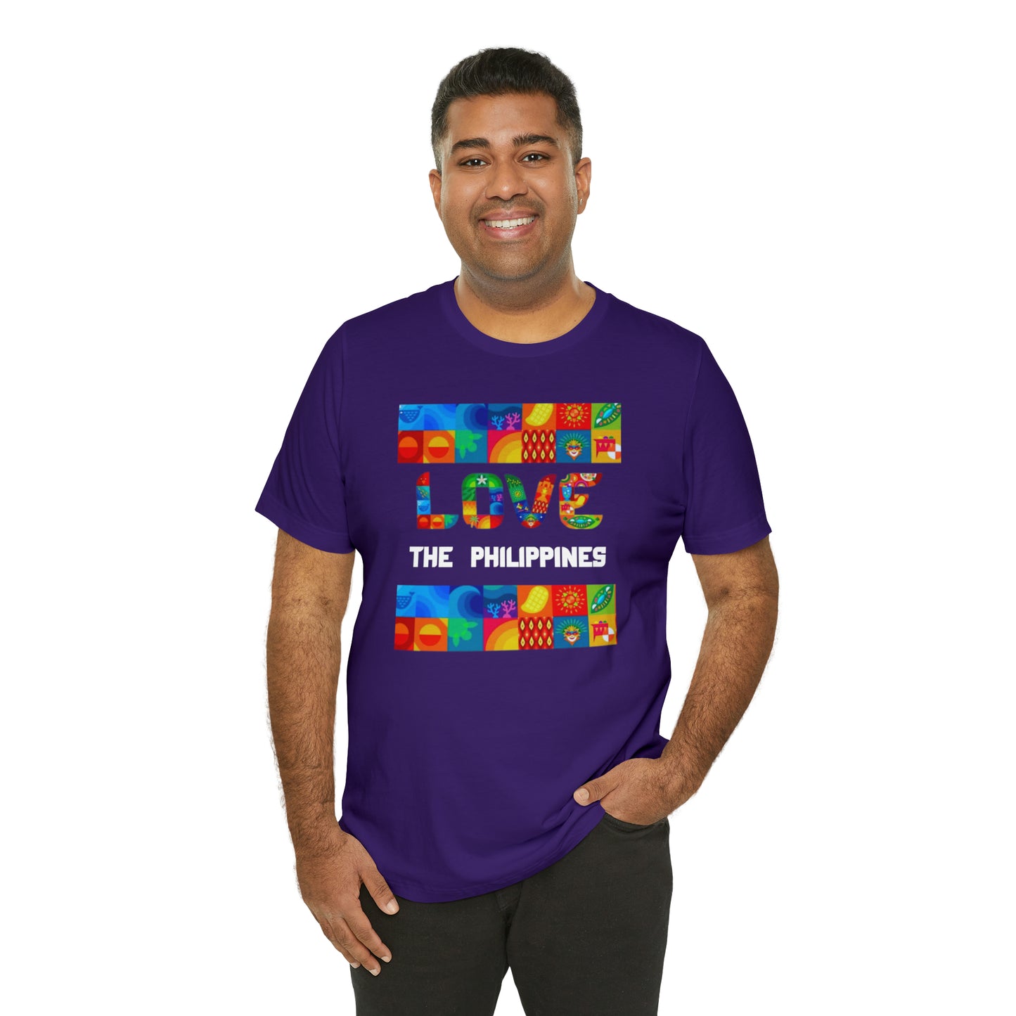 Love the Philippines Shirt , Filipino Shirt, Pinoy Shirt, Philippine Apparel