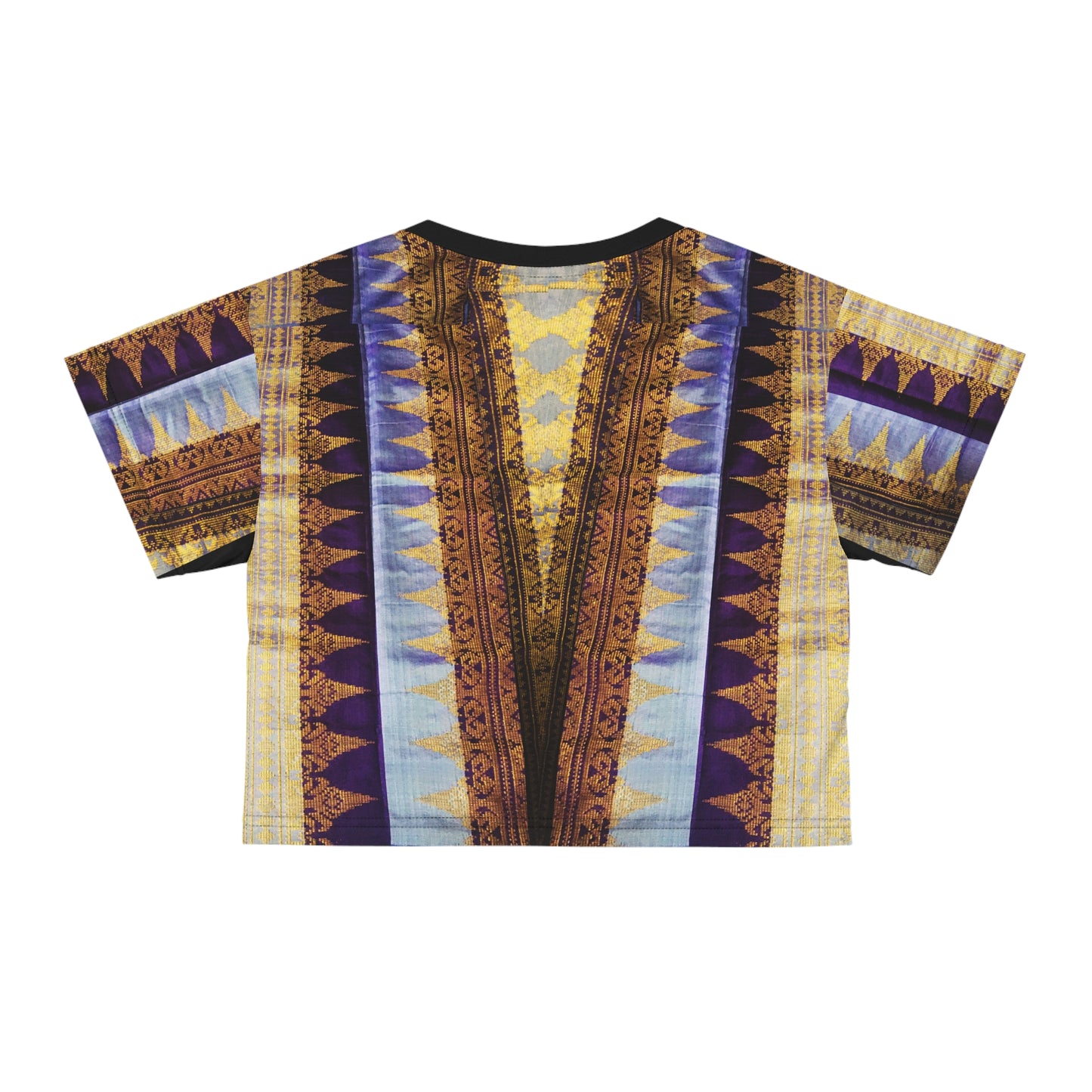 Philippines Filipino Mindanao batik Inspired Crop top tee for ladies.