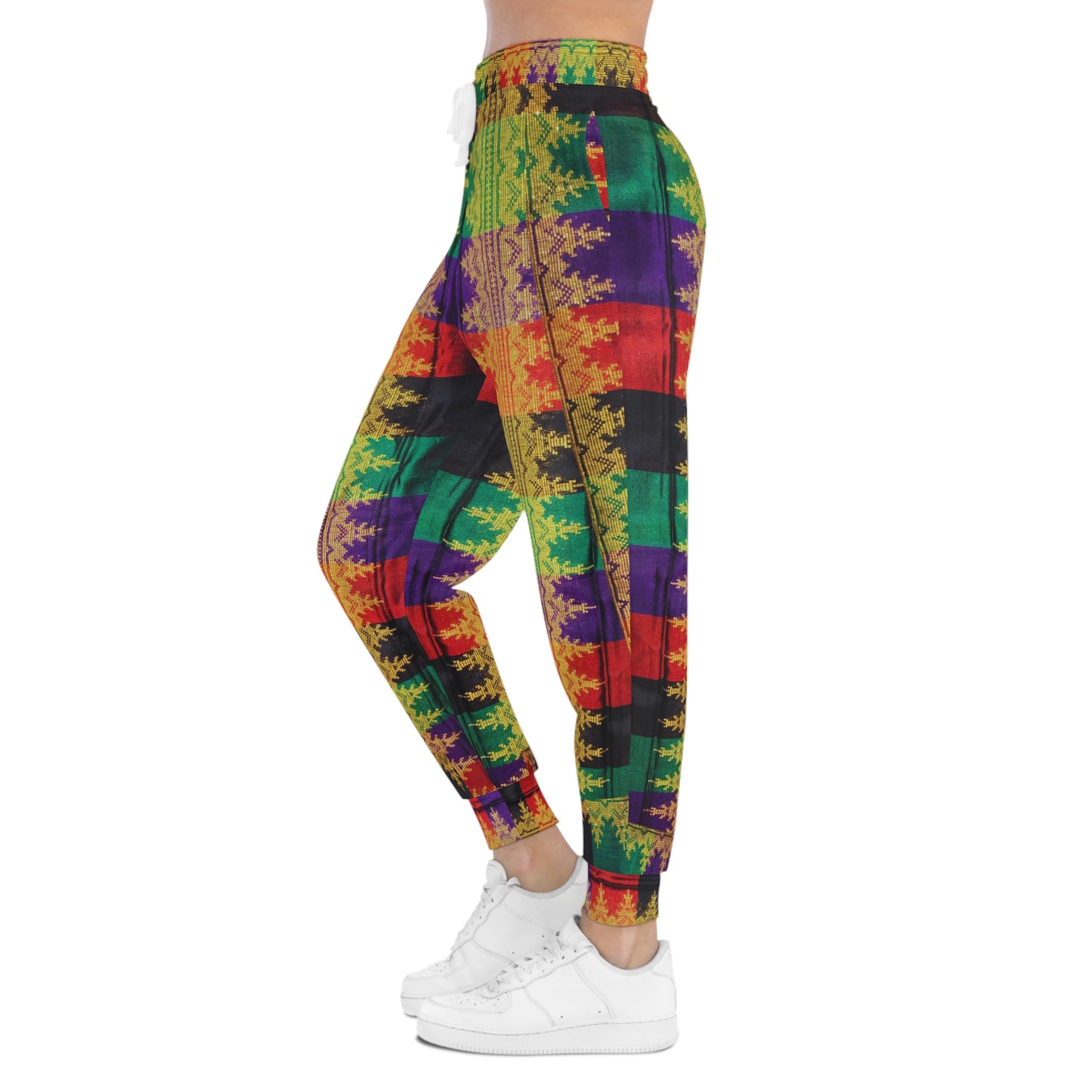 Philippine Batik Inspired crisply PRINTED Athletic Joggers | Multi Cultural Filipino Clothing | Philippine Independence Day Attire.