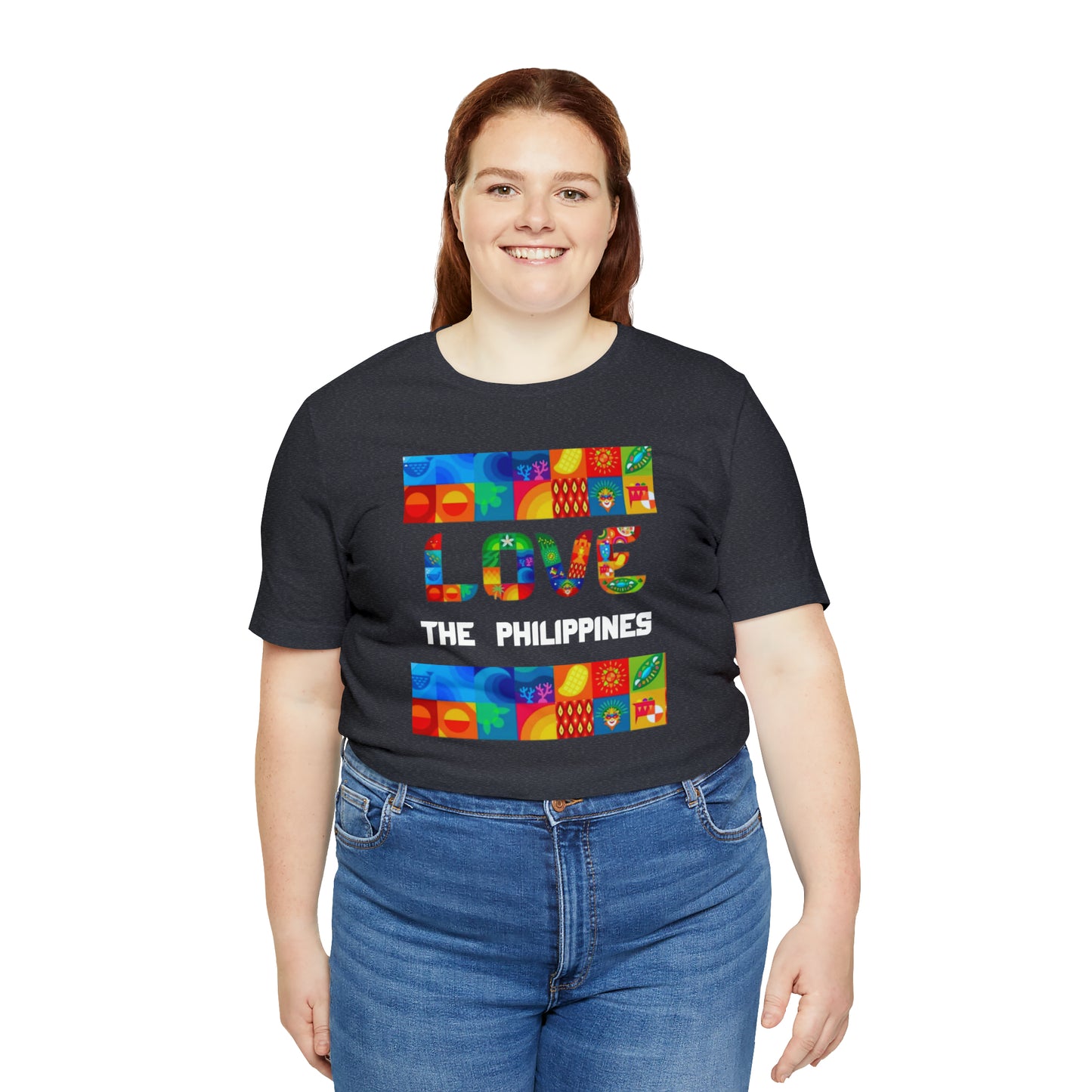 Love the Philippines Shirt , Filipino Shirt, Pinoy Shirt, Philippine Apparel