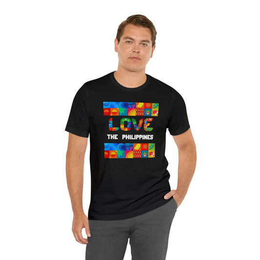 Love the Philippines Shirt , Filipino Shirt, Pinoy Shirt, Philippine Apparel