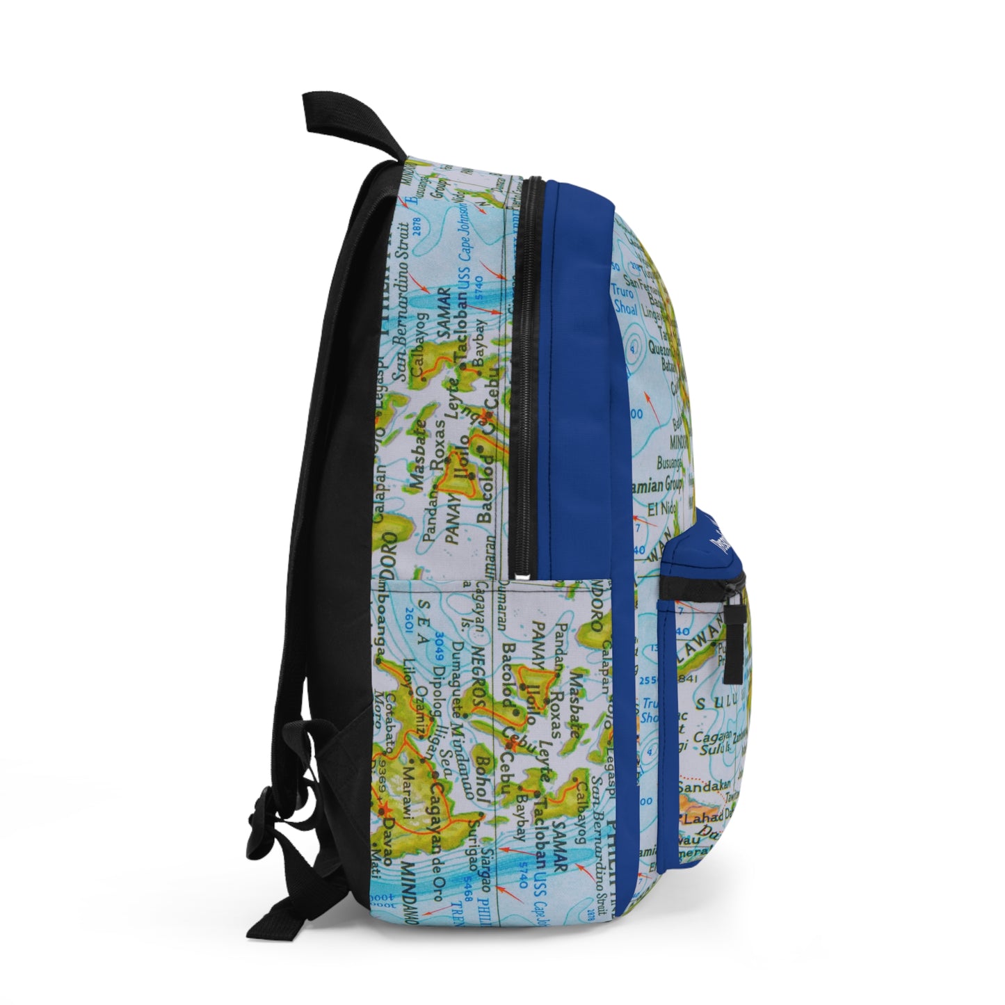 Personalized Philippine Map Backpack | Filipino Map Bag | Crisply Printed Durable backpack |