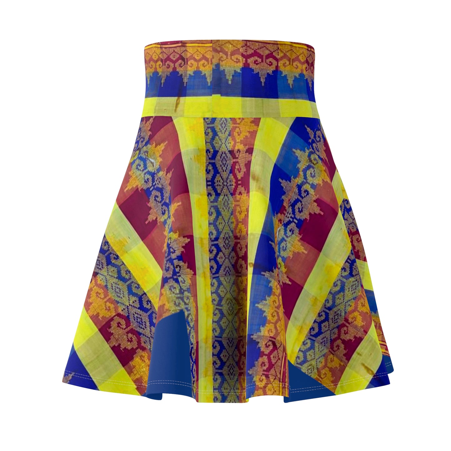 Philippines Crisply PRINTED Batik Inspired Skater Skirt | Muliti cultural Philippine Filipino Attire | Independence Day | Plaid