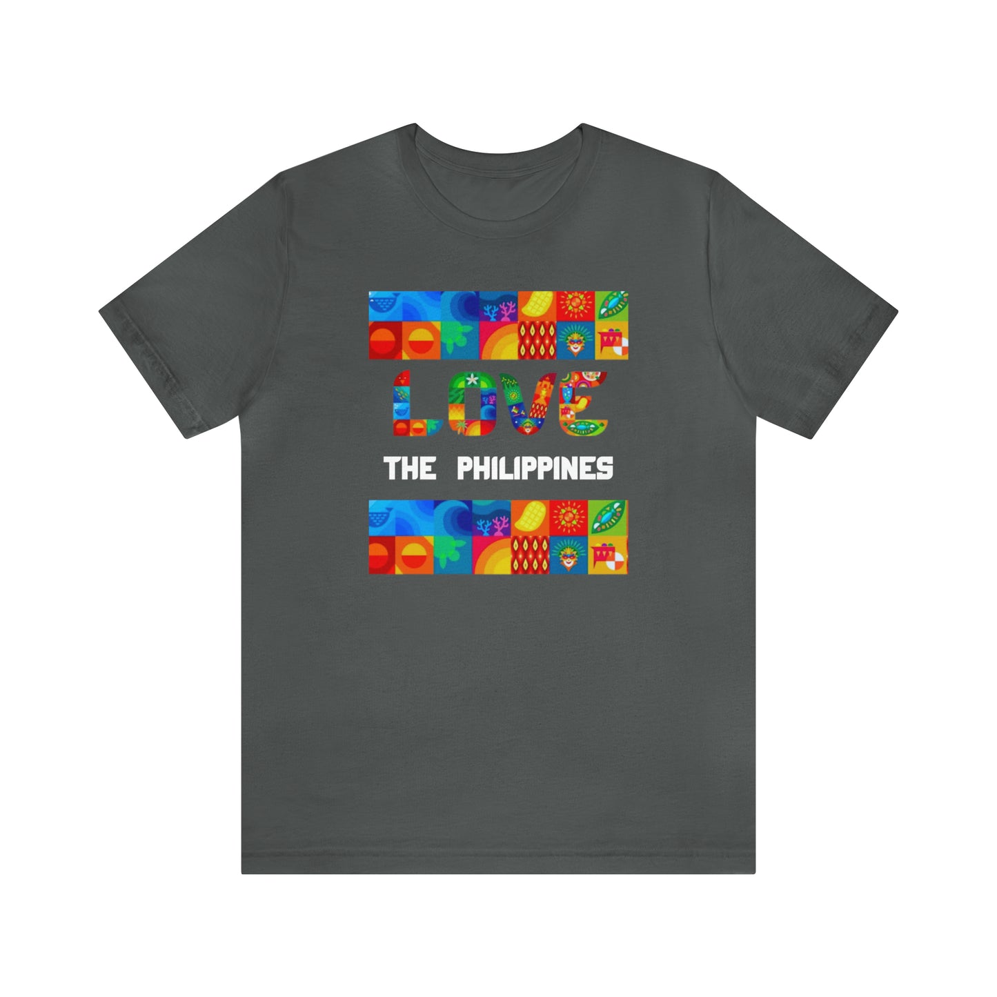 Love the Philippines Shirt , Filipino Shirt, Pinoy Shirt, Philippine Apparel