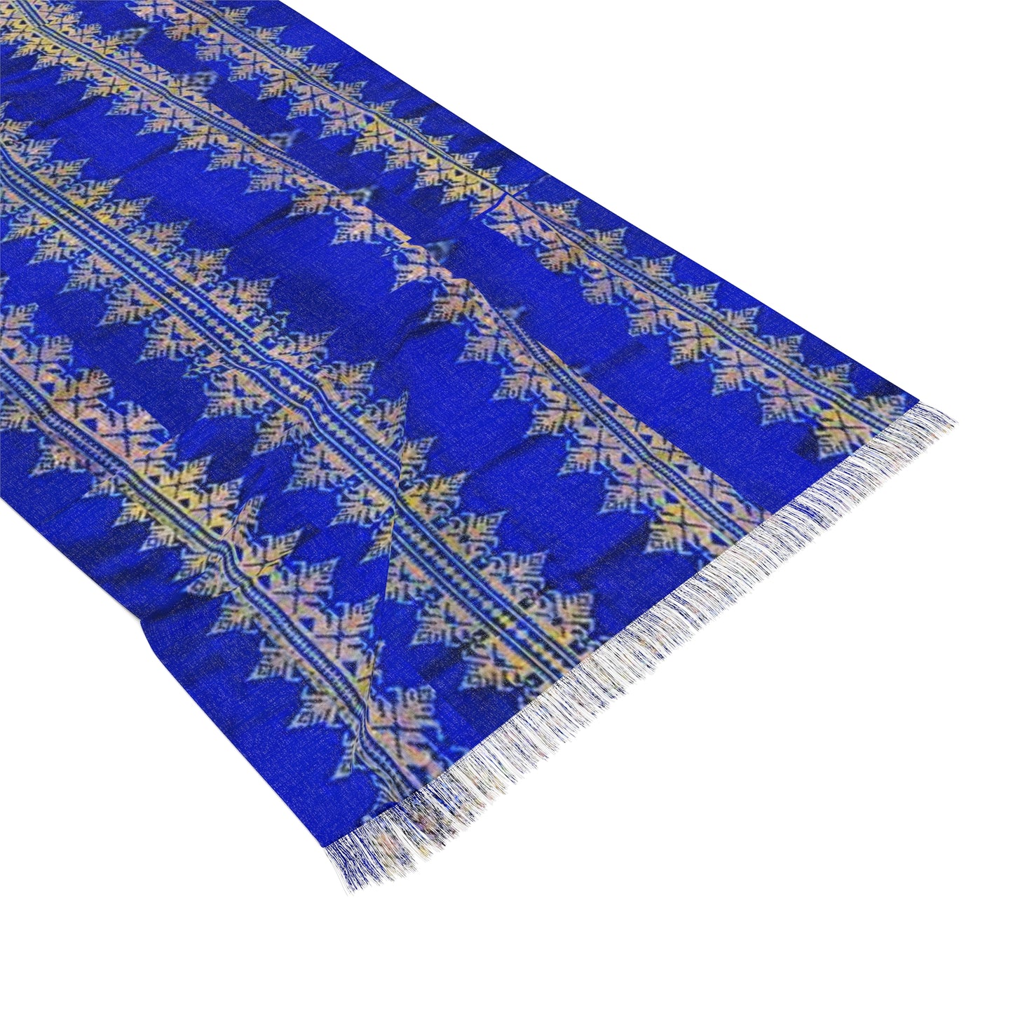 Philippines Filipino Batik inspired Light Scarf | Mindanao batik inspired Crisply PRINTED One sided scarf