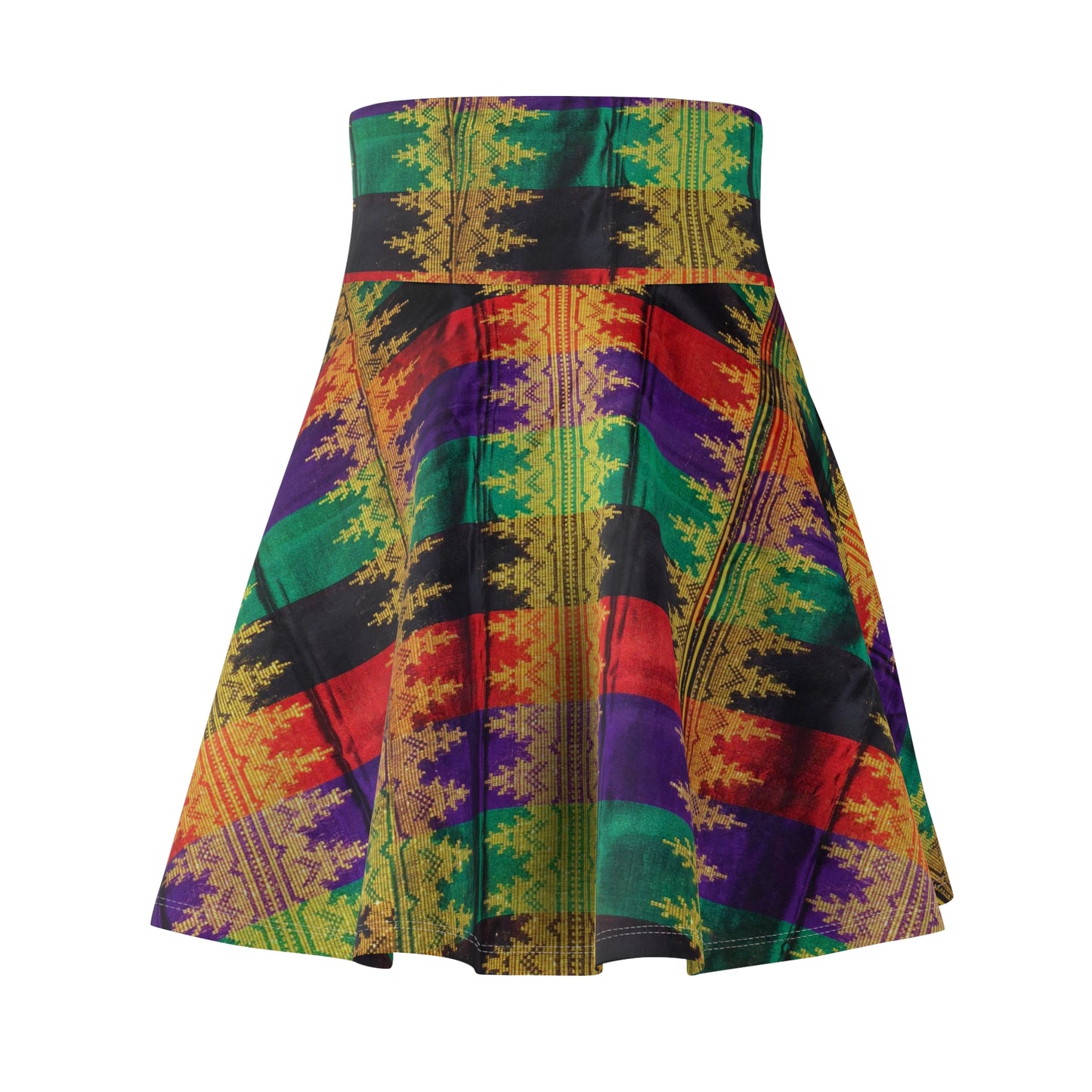 Philippines Filipino Crisply PRINTED Batik Inspired Skater Skirt | Muliti cultural Philippine Filipino Attire | Independence Day Attire