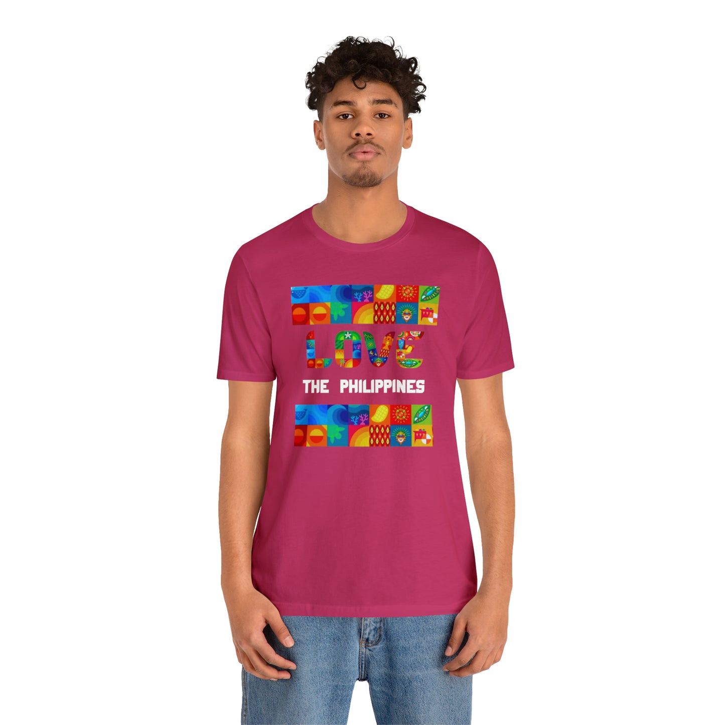 Love the Philippines Shirt , Filipino Shirt, Pinoy Shirt, Philippine Apparel