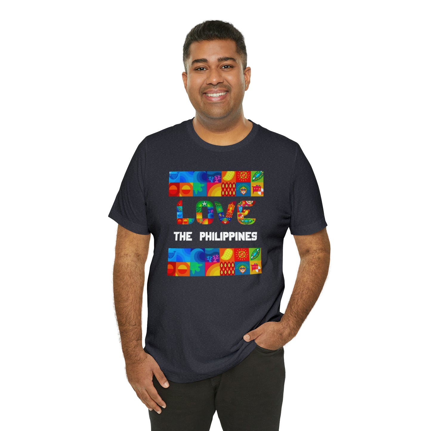 Love the Philippines Shirt , Filipino Shirt, Pinoy Shirt, Philippine Apparel