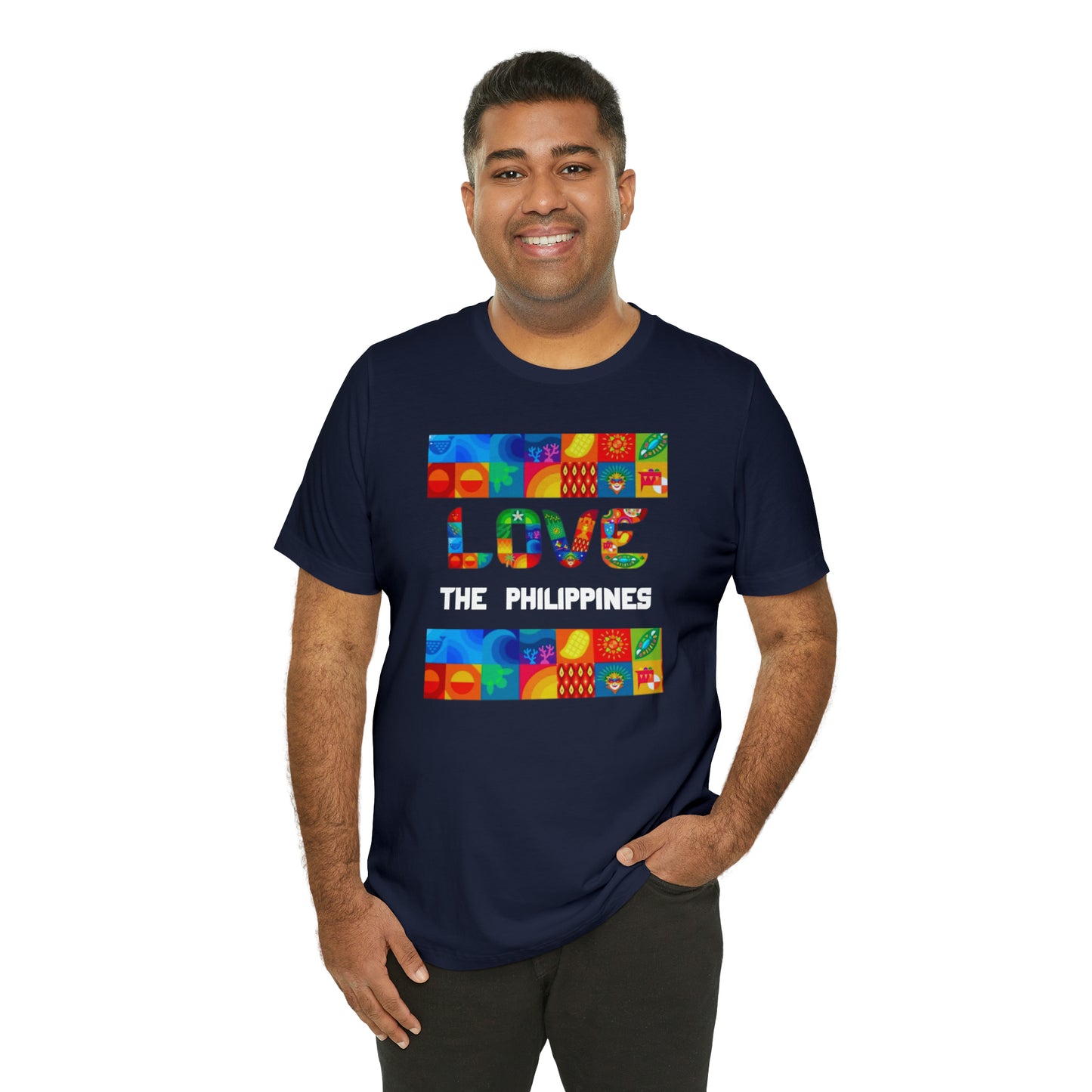 Love the Philippines Shirt , Filipino Shirt, Pinoy Shirt, Philippine Apparel
