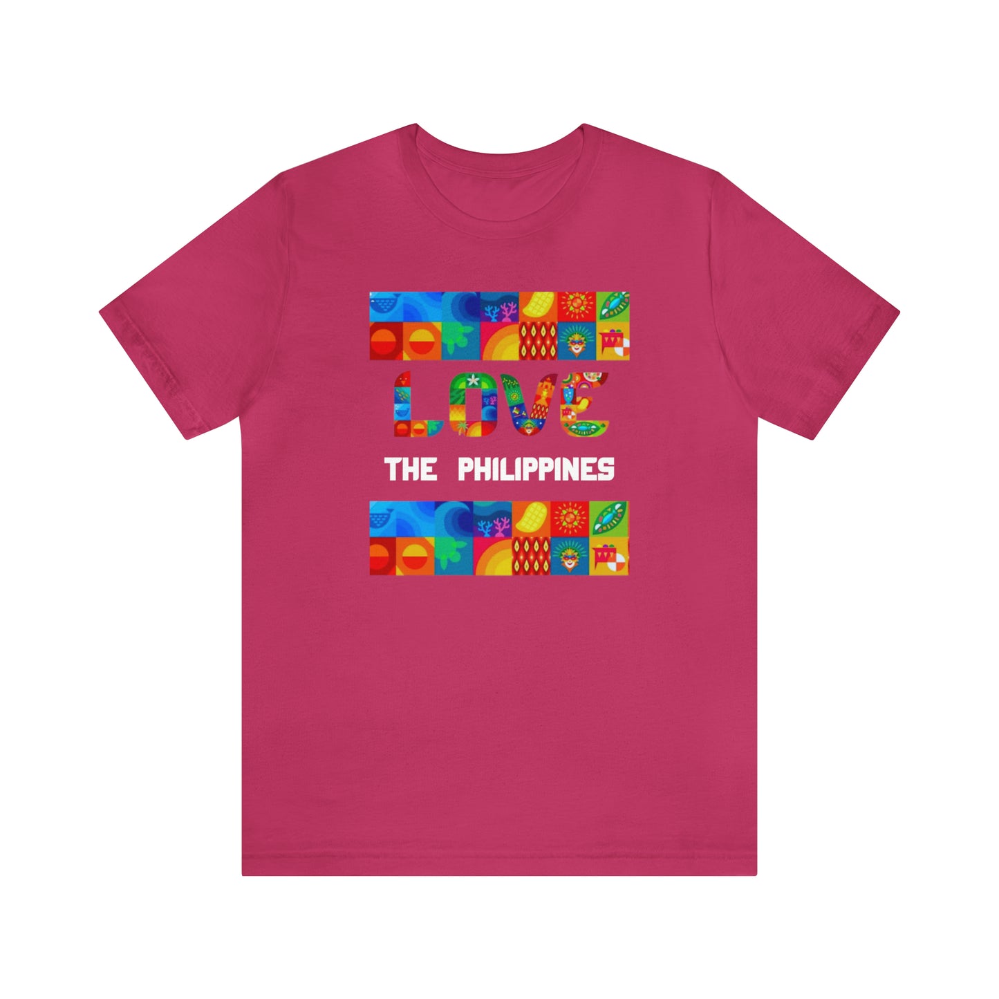 Love the Philippines Shirt , Filipino Shirt, Pinoy Shirt, Philippine Apparel