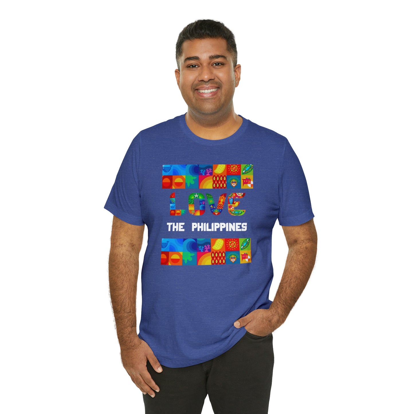 Love the Philippines Shirt , Filipino Shirt, Pinoy Shirt, Philippine Apparel