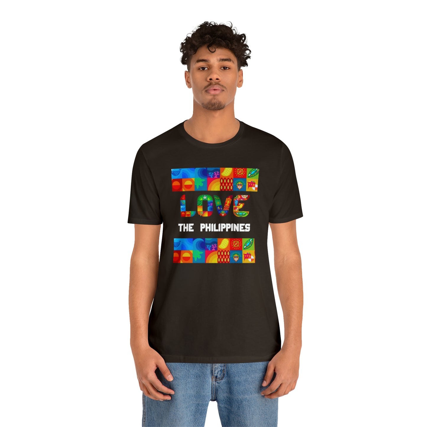 Love the Philippines Shirt , Filipino Shirt, Pinoy Shirt, Philippine Apparel
