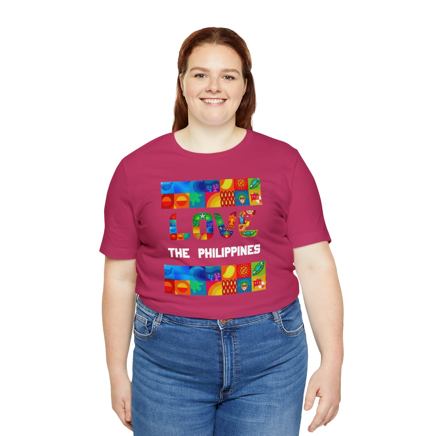 Love the Philippines Shirt , Filipino Shirt, Pinoy Shirt, Philippine Apparel