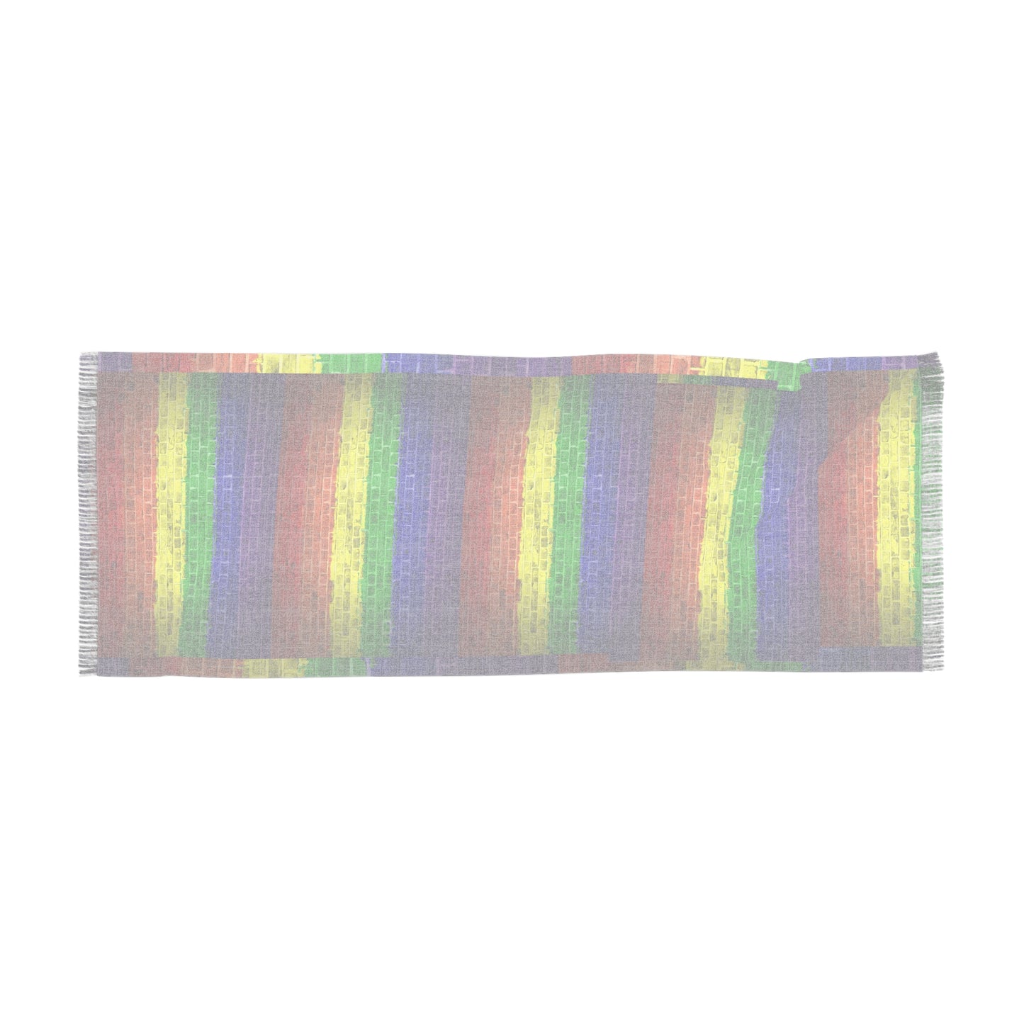 Rainbow Pride LGBT Light Scarf | Rainbow Color Scarf | Crisply printed Scarf | Summer Scarf