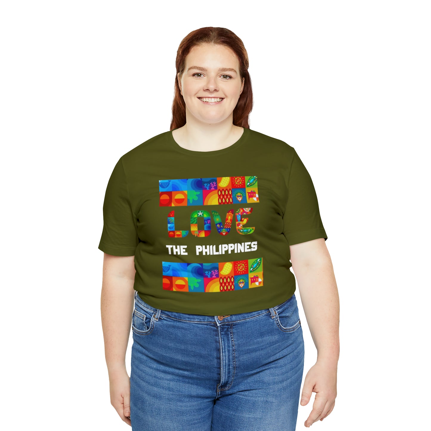 Love the Philippines Shirt , Filipino Shirt, Pinoy Shirt, Philippine Apparel
