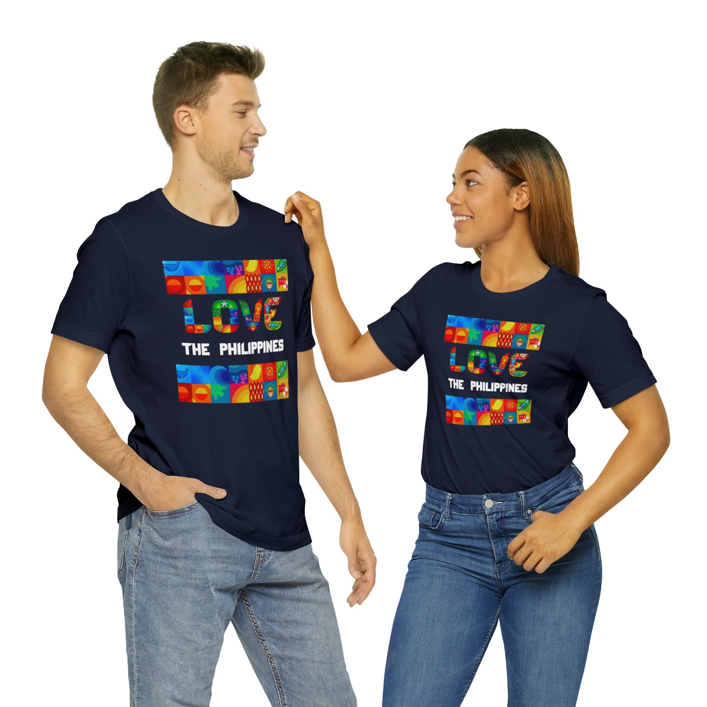 Love the Philippines Shirt , Filipino Shirt, Pinoy Shirt, Philippine Apparel