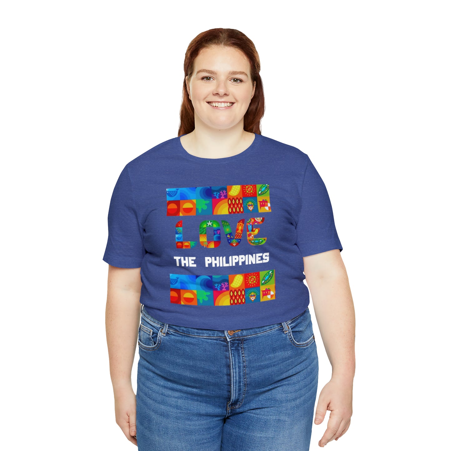 Love the Philippines Shirt , Filipino Shirt, Pinoy Shirt, Philippine Apparel