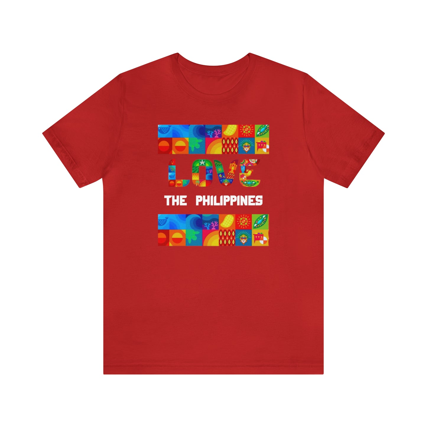 Love the Philippines Shirt , Filipino Shirt, Pinoy Shirt, Philippine Apparel