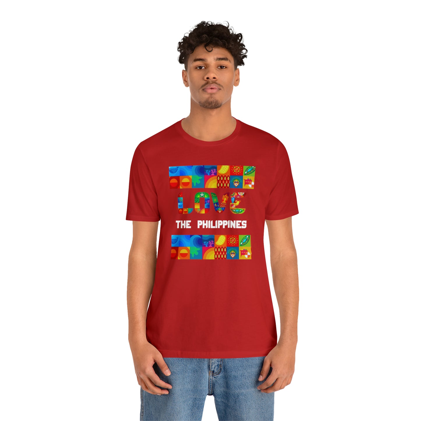 Love the Philippines Shirt , Filipino Shirt, Pinoy Shirt, Philippine Apparel