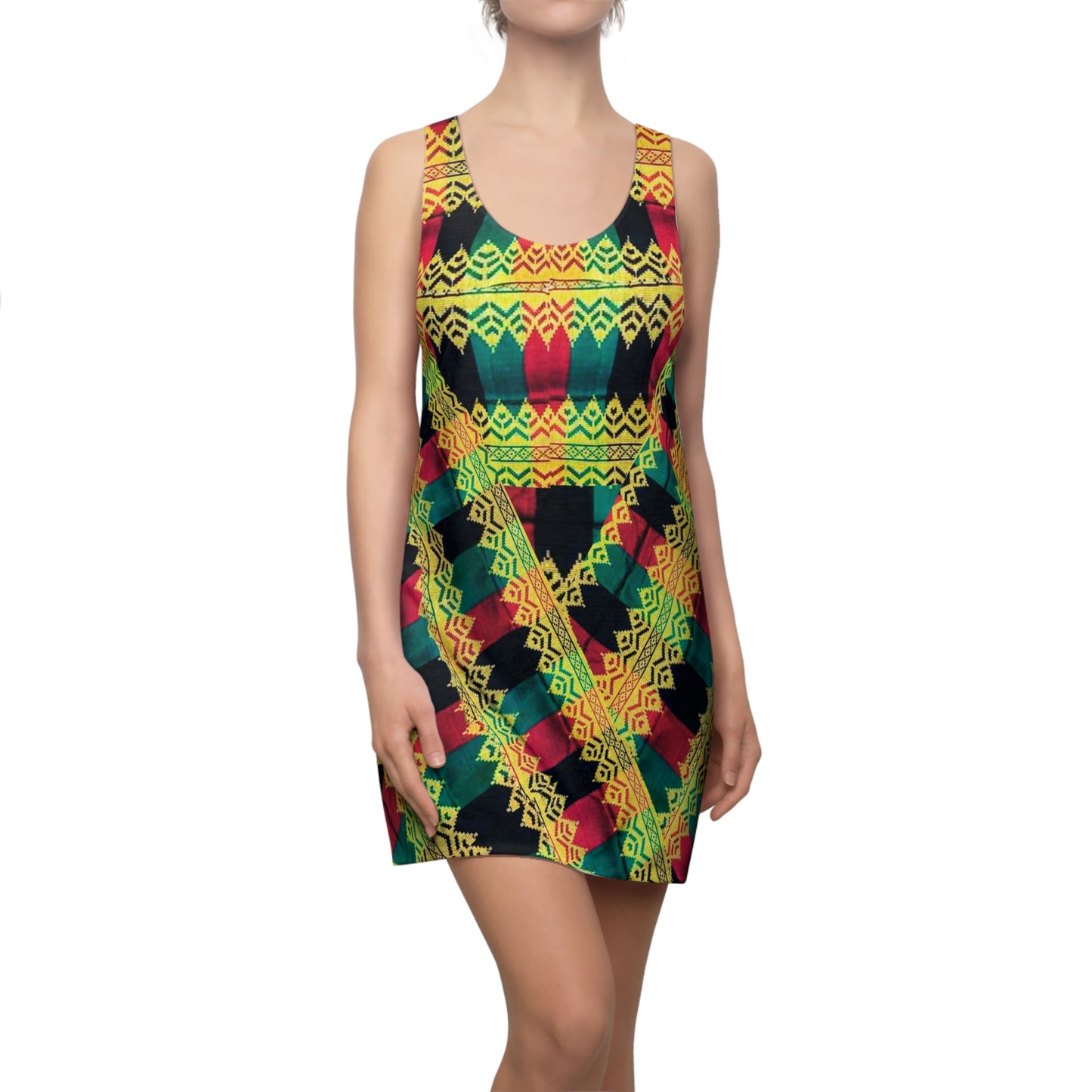 Philippines Filipino Batik inspired Racerback Dress | Multi Cultural dress | Philippine Day Attire| Summer dress