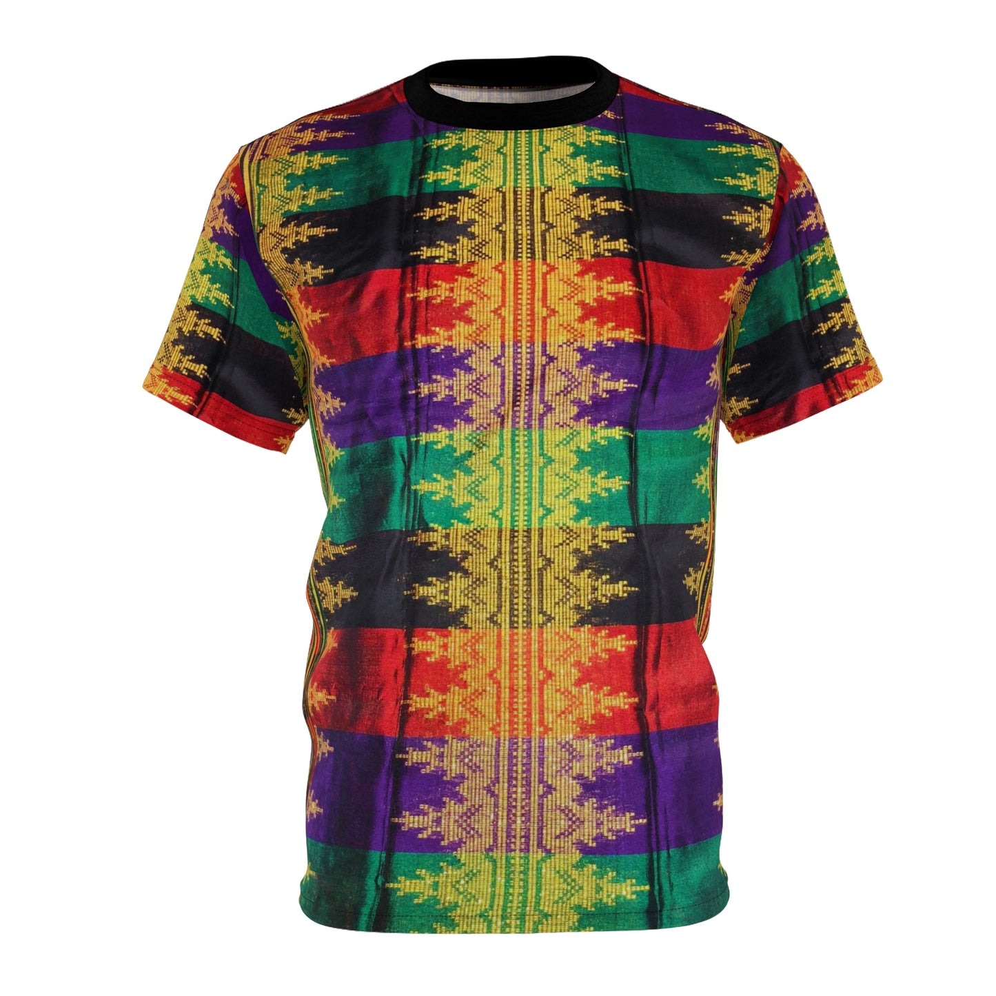 Philippines Filipino Crisply PRINTED Batik Inspired Unisex T Shirt | Mindanao Batik Mens / Womens Shirt ?