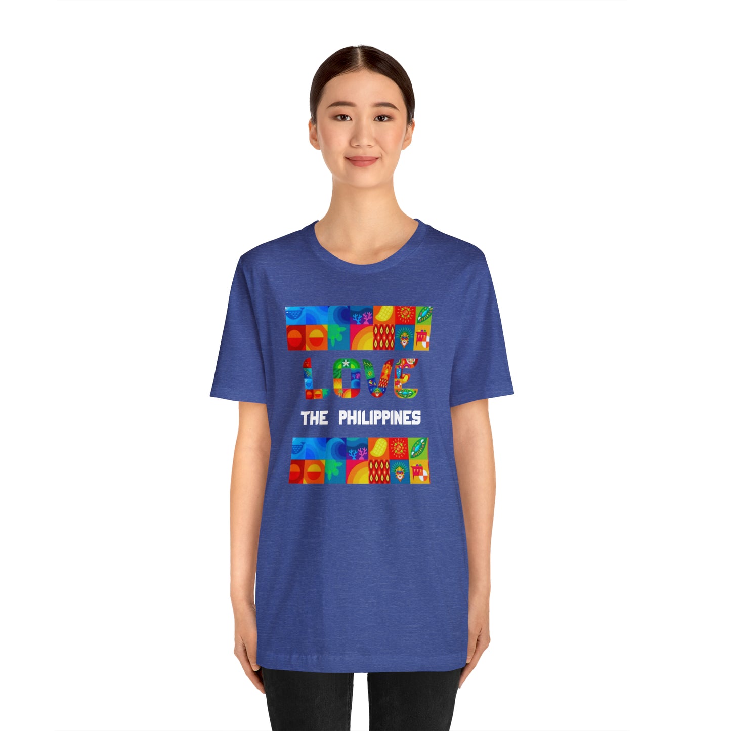 Love the Philippines Shirt , Filipino Shirt, Pinoy Shirt, Philippine Apparel