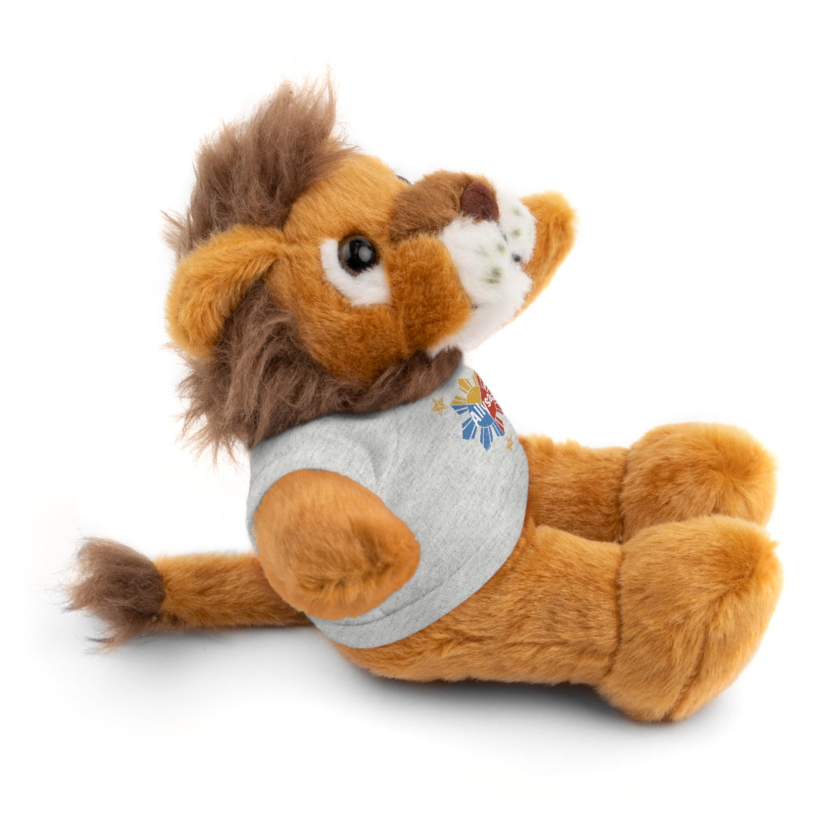 Personalized Filipino Stuffed Animal Toy with Tee | Philippine Star and Sun | Gift for kids and adults | Holiday Gifting idea