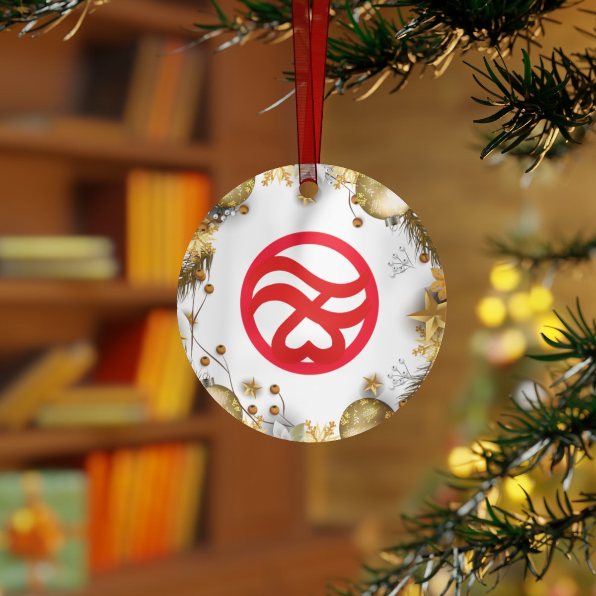 Philippines Filipino Kabataang Baranggay KB Christmas Round tree Ornaments |