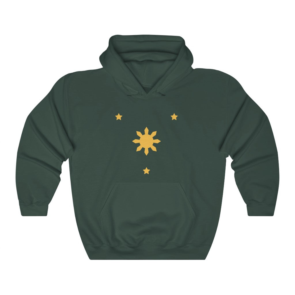 Philippine Sun and Star Hoodie | Filipino Pullover