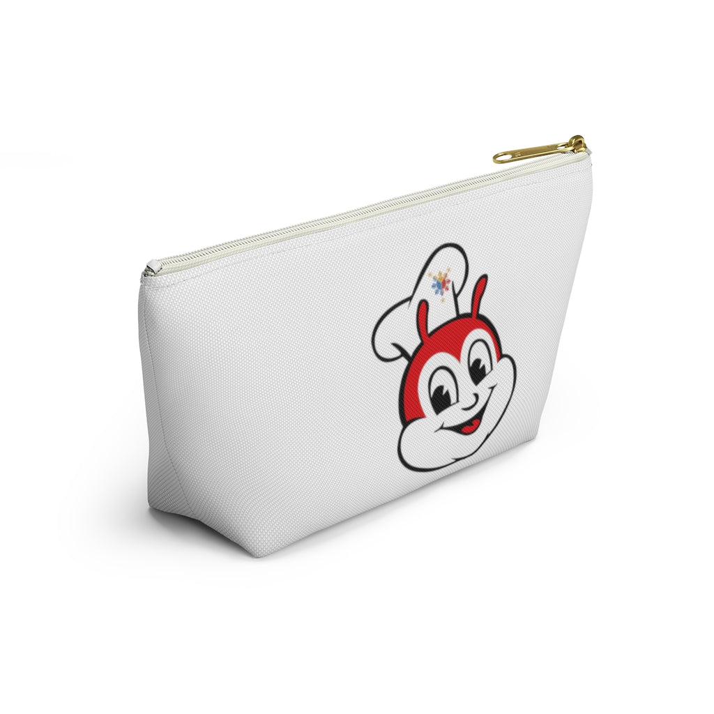Personalized Philippines Filipino Jollibee Accessory Pouch w T-bottom |Jollibee pencil pen pouch.