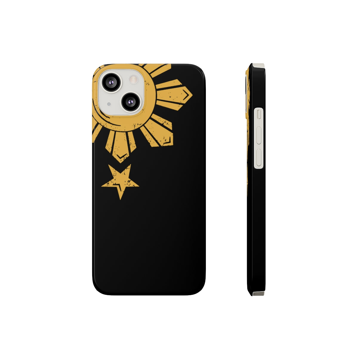 Philippines Filipino Three Stars and a Sun Barely There Phone Cases | Unique Filipino Iphone case | Filipino gift | Stocking Stuffer