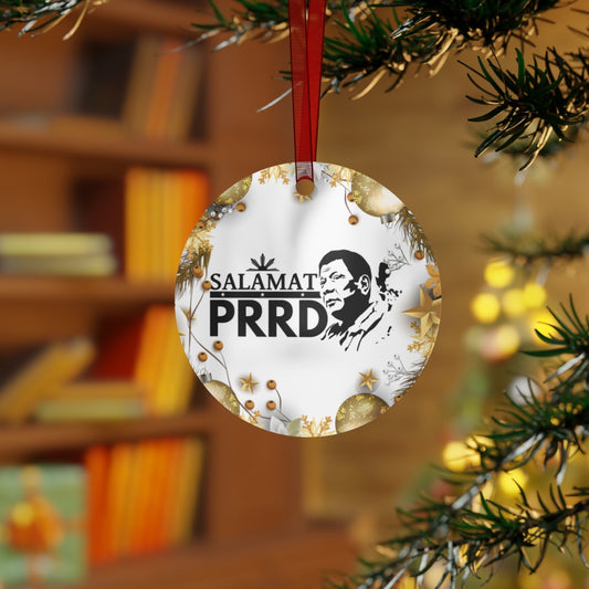Philippines Filipino Salamat PRRD Christmas Ornaments |