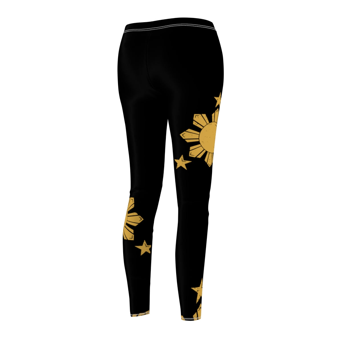 Philippines Filipino Sun and Star Casual Leggings | Filipino Outfit