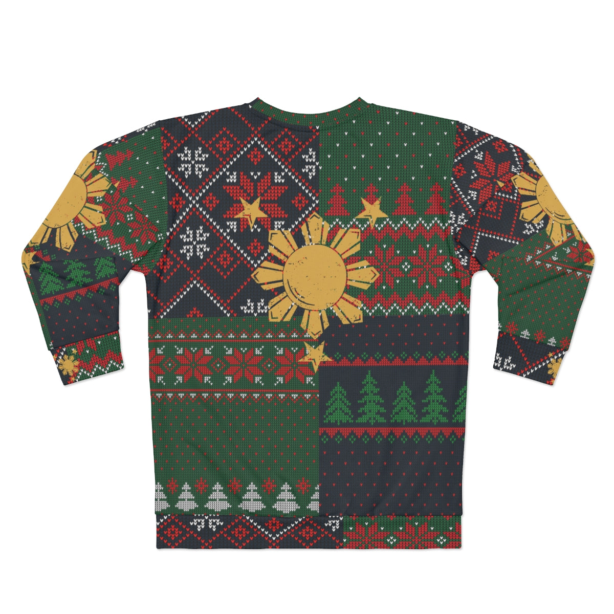 Filipino Christmas Ugly Sweater| Classic Unisex Christmas Plaid sweater | Christmas sweater Pullover
