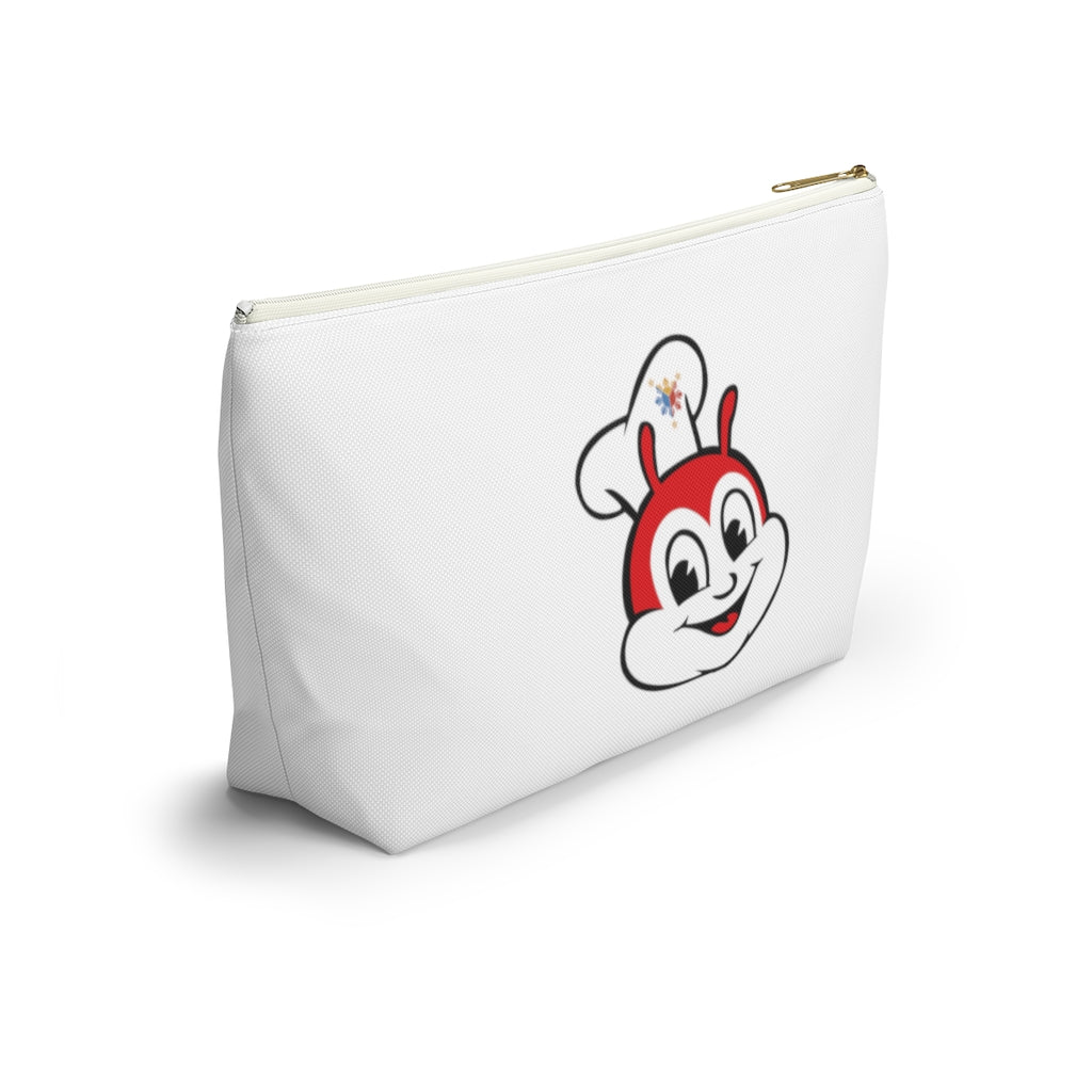 Personalized Philippines Filipino Jollibee Accessory Pouch w T-bottom |Jollibee pencil pen pouch.