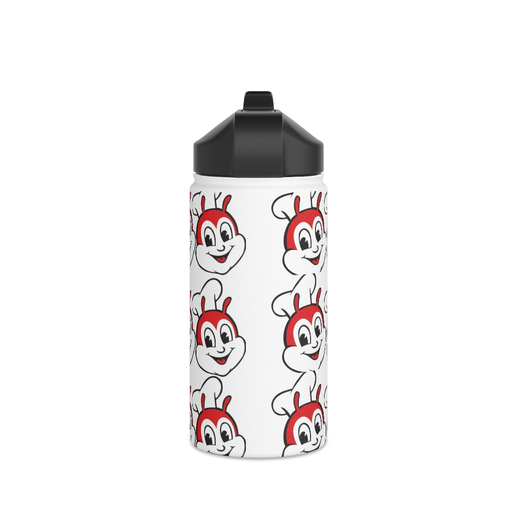 Personalized Philippines Jollibee Stainless Steel Water Bottle, Standard Lid