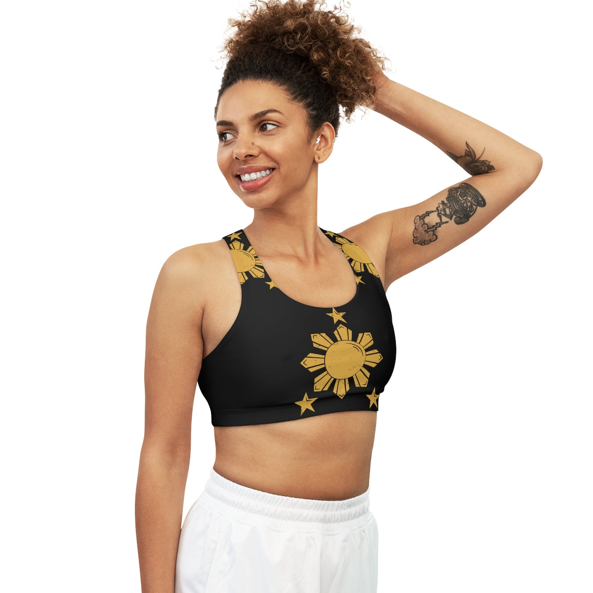Philippines Sun and Star Seamless Sports Bra