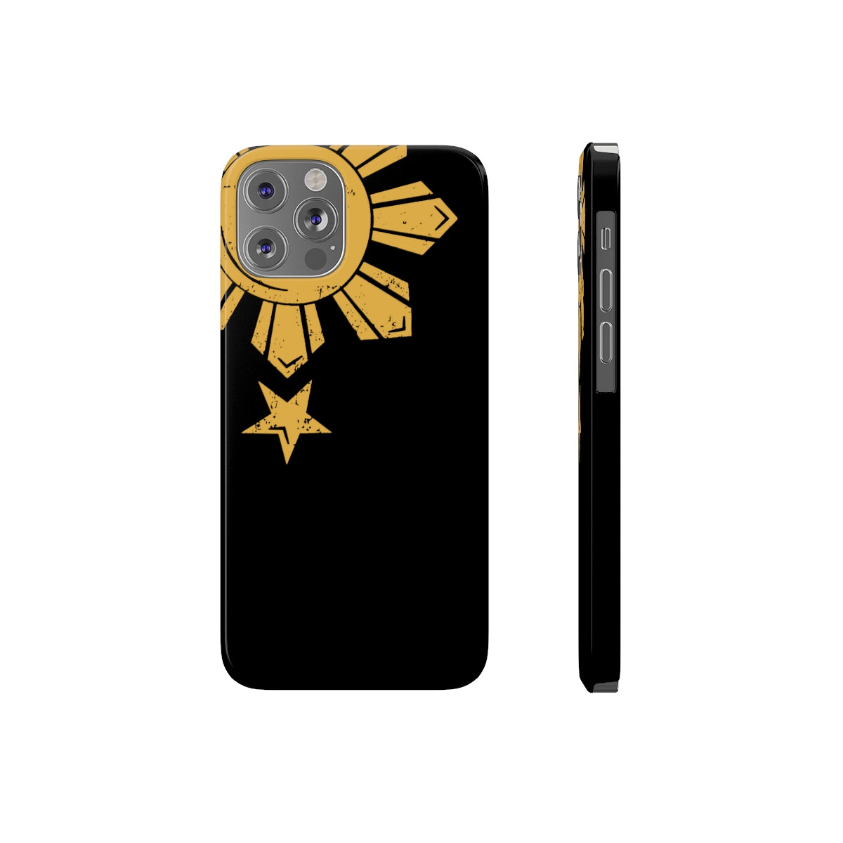 Philippines Filipino Three Stars and a Sun Barely There Phone Cases | Unique Filipino Iphone case | Filipino gift | Stocking Stuffer