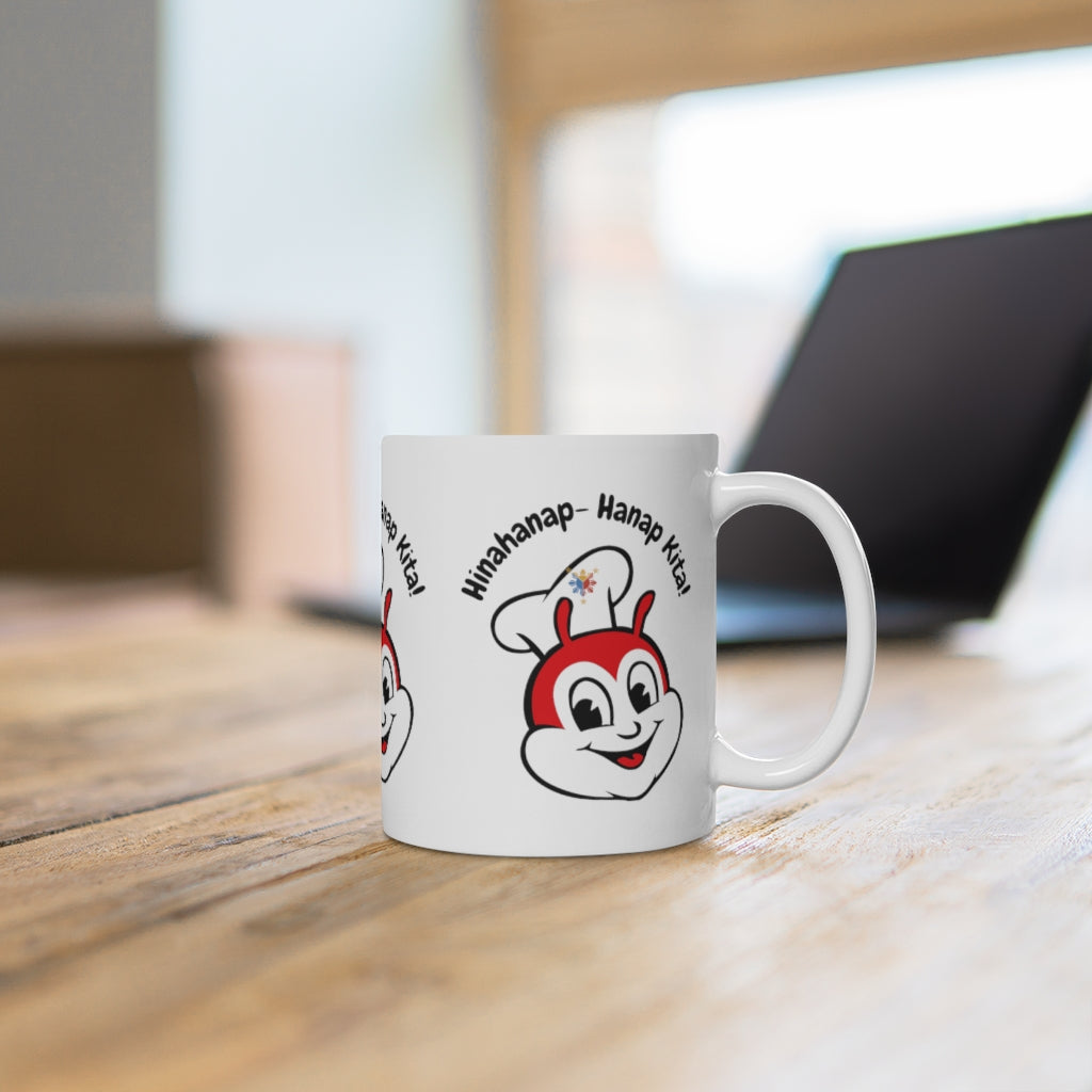 Philippines Filipino Jollibee Hinahanap hanap Kita White Ceramic Mug