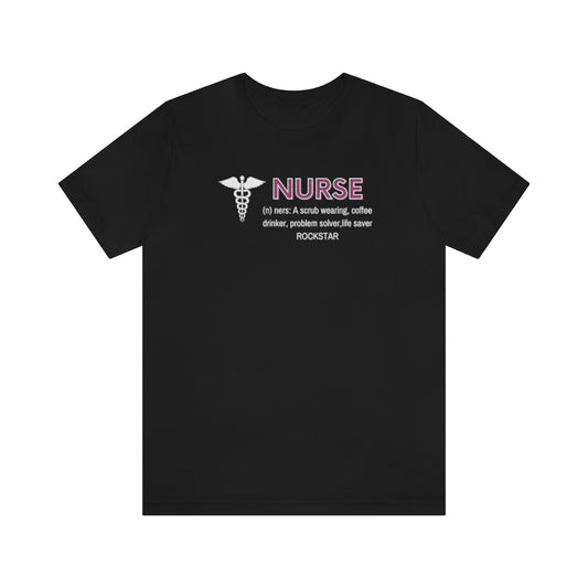 Nurse Unisex Jersey Short Sleeve Shirt | Nurse Summer Tee | Gift for Nurses.
