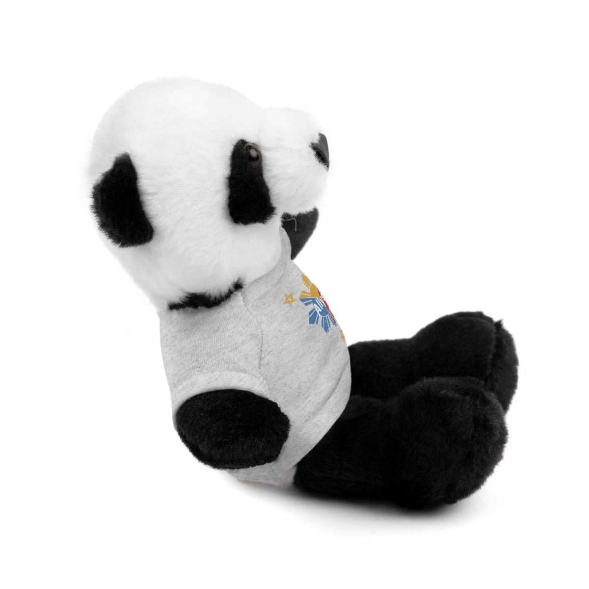 Personalized Filipino Stuffed Animal Toy with Tee | Philippine Star and Sun | Gift for kids and adults | Holiday Gifting idea
