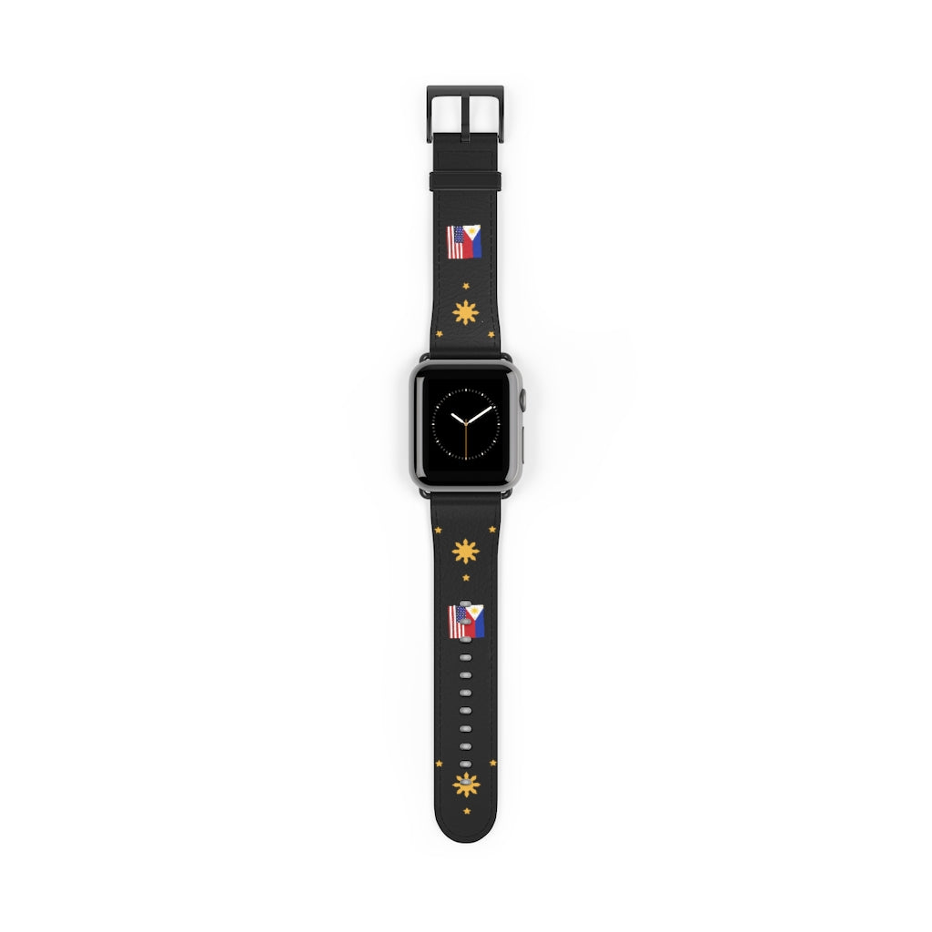 Philippine Sun and Star Apple Watch Band | Philippines Filipino Watch band.