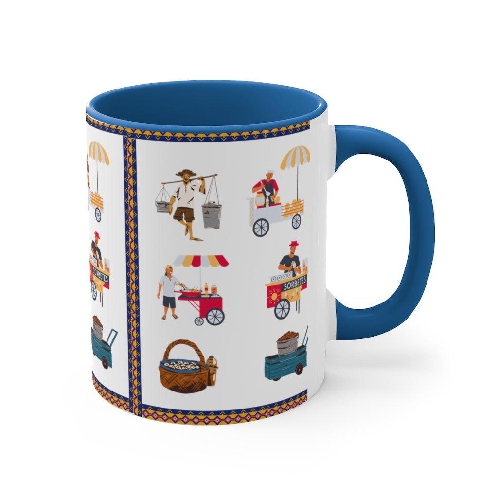 Philippines Filipino Accent Coffee Mug, 11oz | Pinoy coffe mug street food theme | Filipino gifting | Holiday Gifting